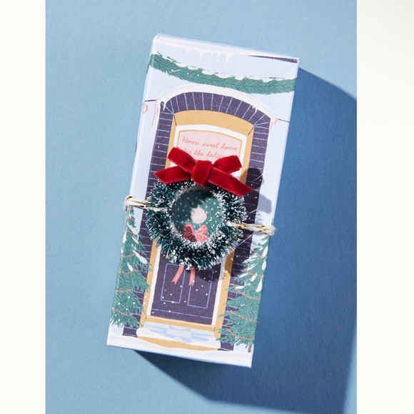 Anthropologie Other - NIB Anthropologie Berry Wreath George & Viv Holiday Christmas Scented Hand Cream